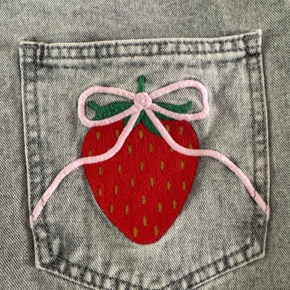 Ashley Mason Stone-Washed baggy Denim - Picture 3 of 5